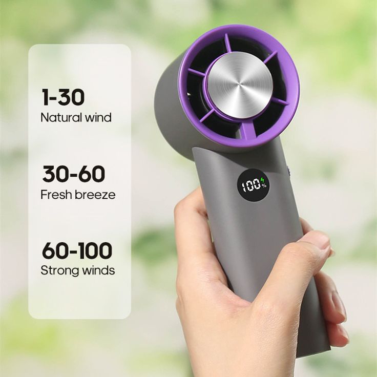 Potable mini fan { high Rpm }